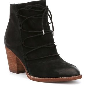 Sam Edelman Millard Black Suede Ankle Boots
